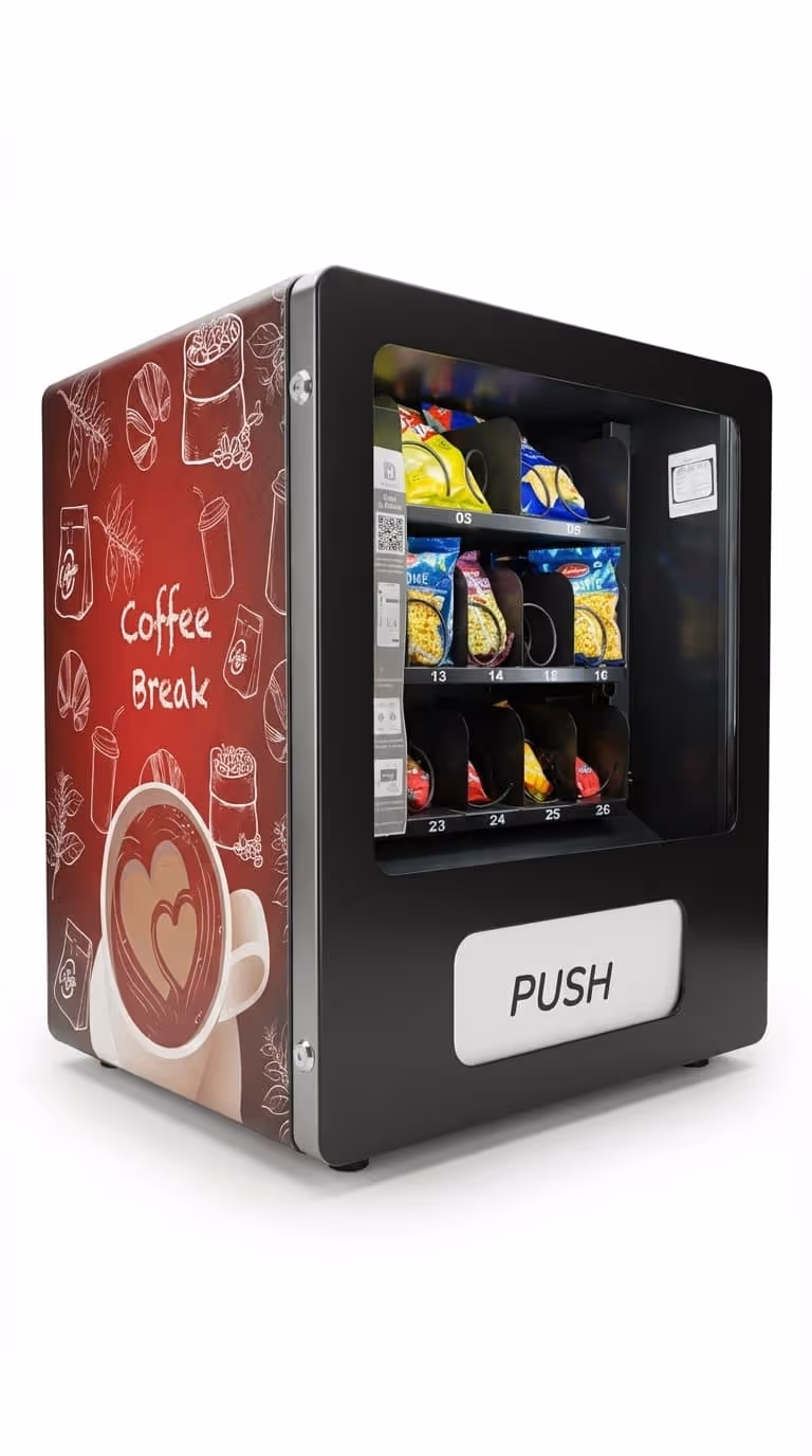 Comet compact vending machine