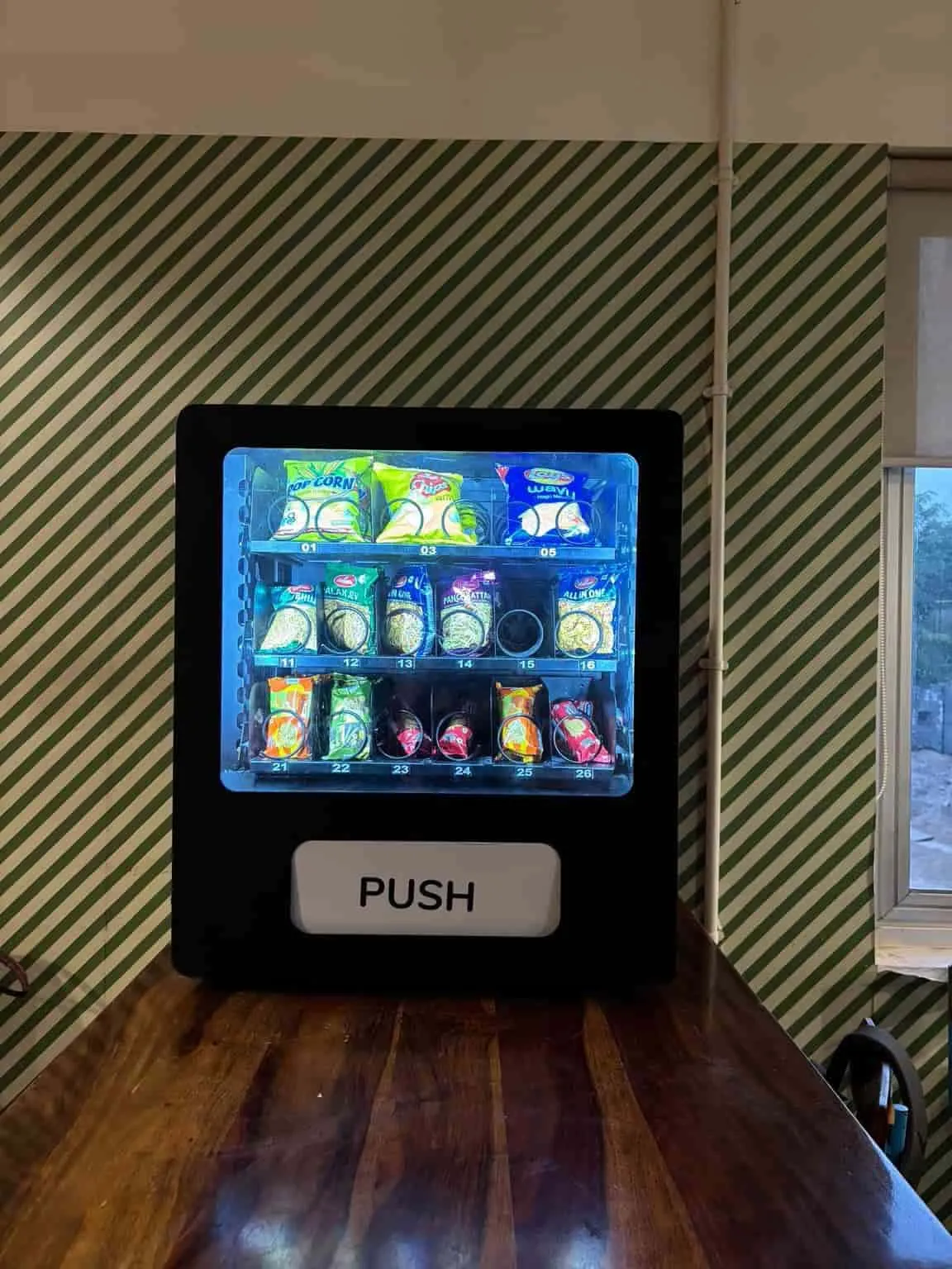 Comet: No large touch panel required for purchase flow.