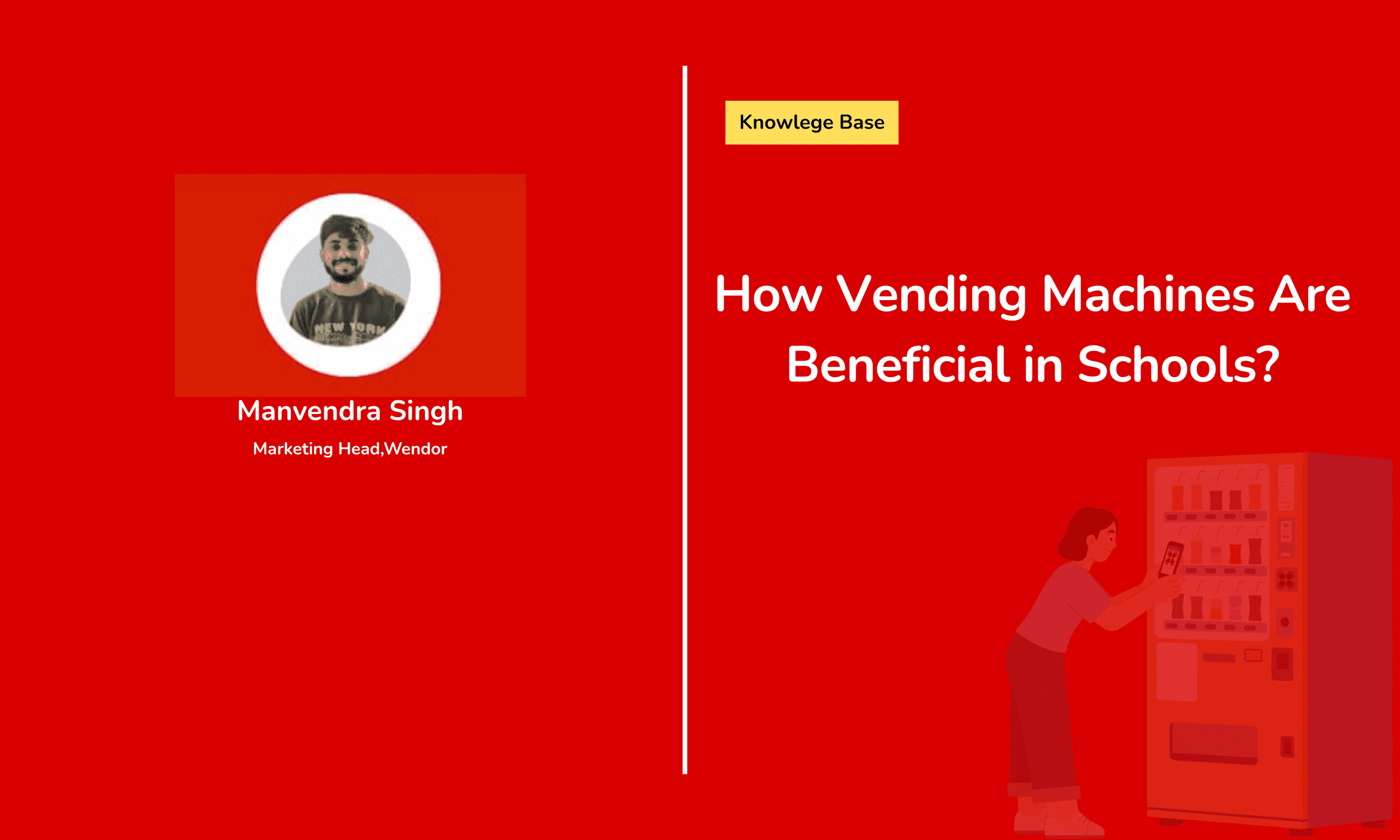 How Vending Machines Are Beneficial in Schools?