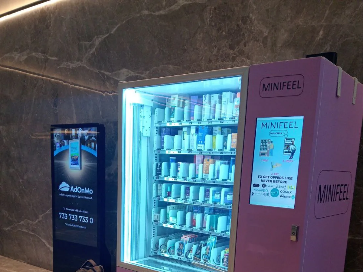 Vending machine in a dim, deserted corner at night illustrating a location to avoid