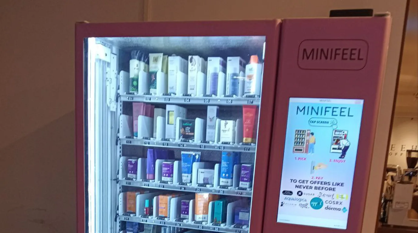 Team planning the deployment of a harm-reduction vending machine in a community center