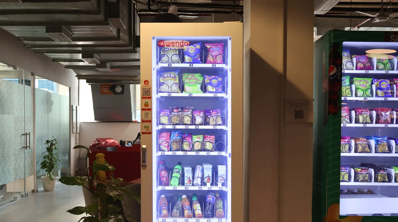 Vending machines tailored to gym, office, college, and mall locations