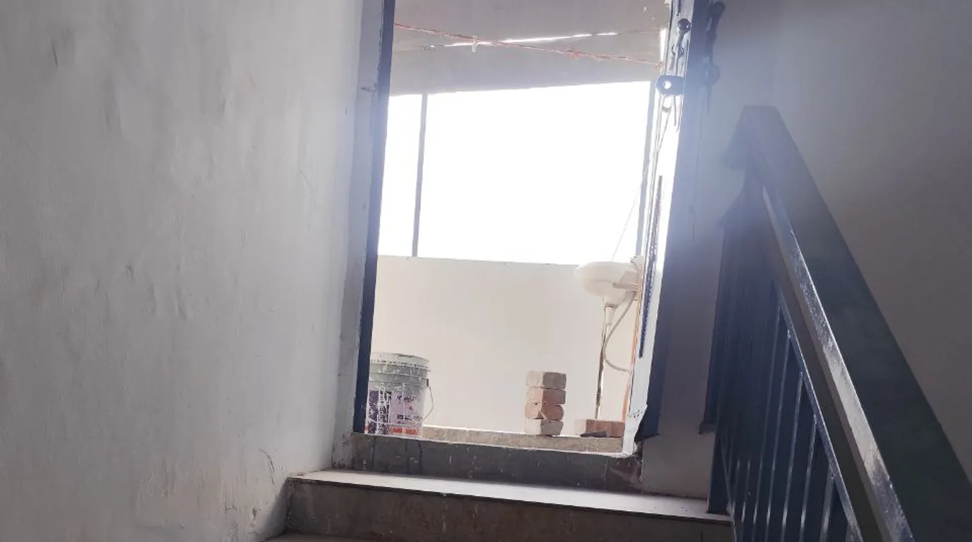 Split scene comparing a local vending machine move with palletised freight shipping