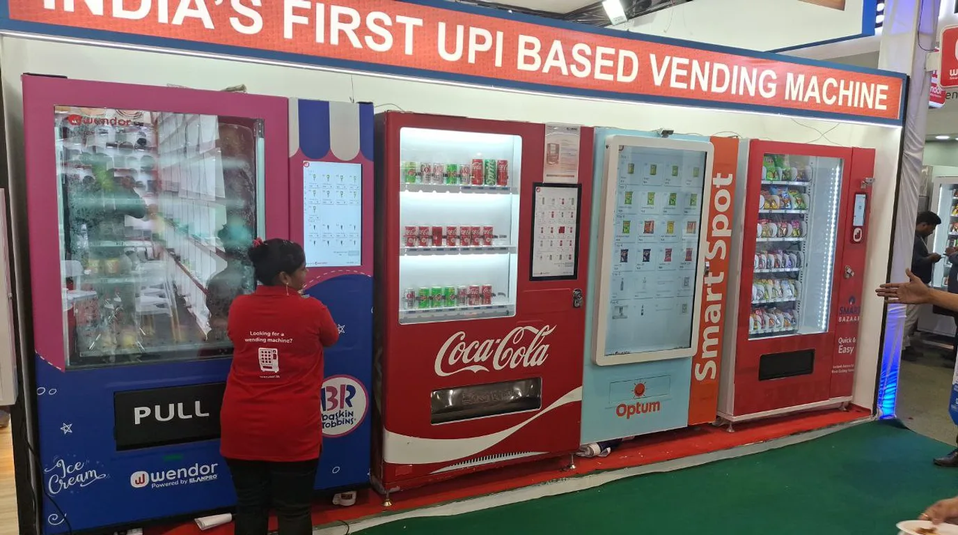 Lineup of vending machines from basic traditional to premium AI-enabled smart models
