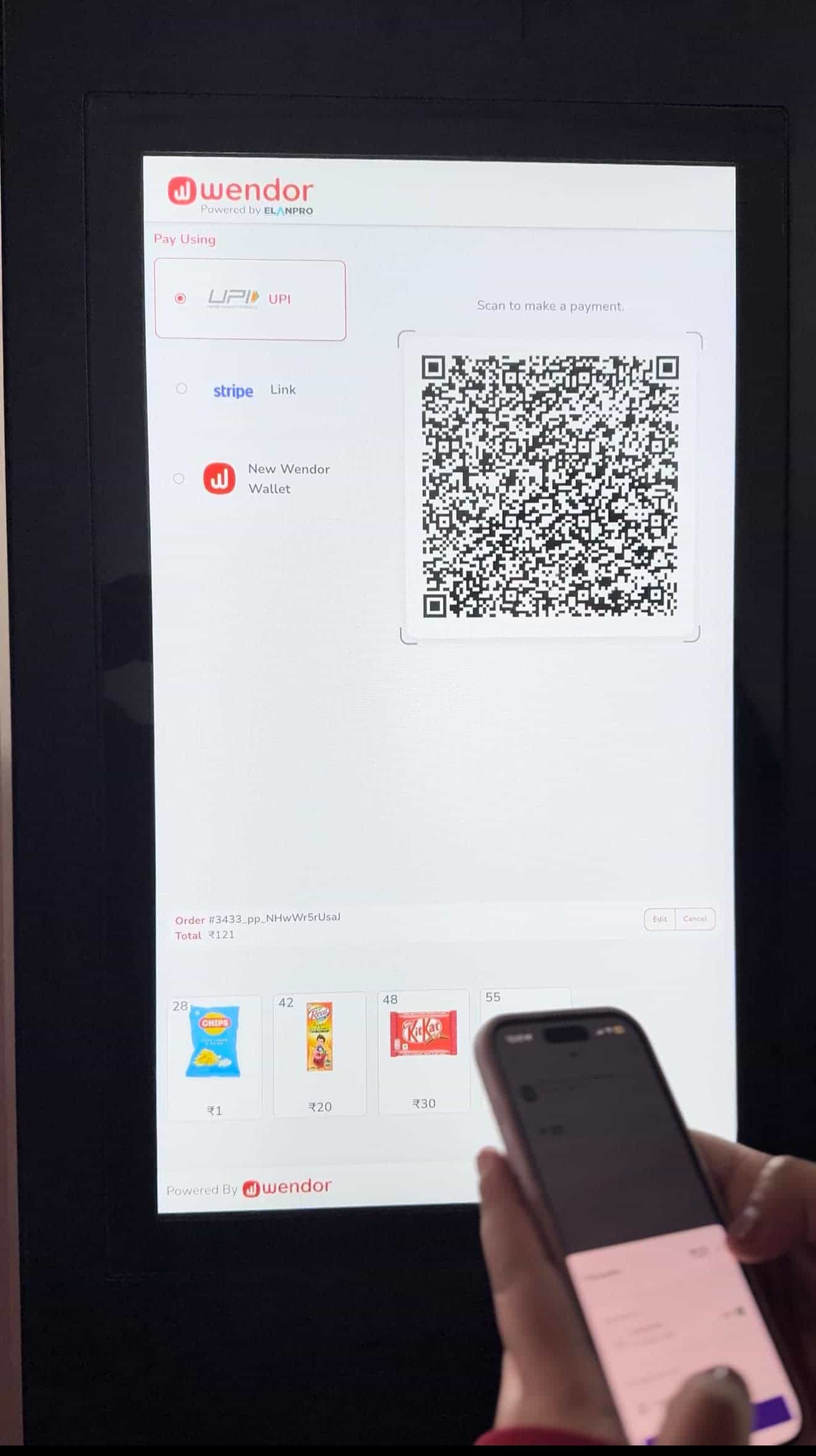 Cashless payments